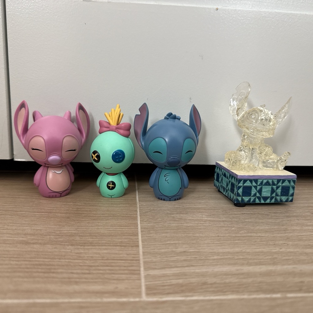 Stitch and Friends Figurine lot